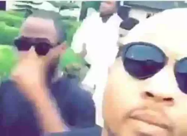 Fans Accuse Davido & Crew Of "Showing Off" On Camera While Going To DJ Olu